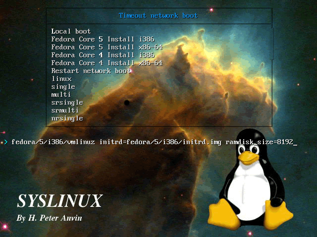 Syslinux 启动装载器